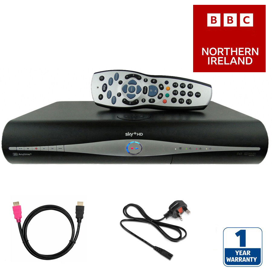 REFURB SKY+HD BOX DRX890 - DEFAULT REGION BBC NORTHERN IRELAND
