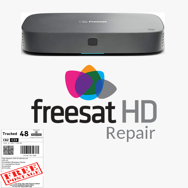 Freesat Set top Box Repair Booking with FREE Postage