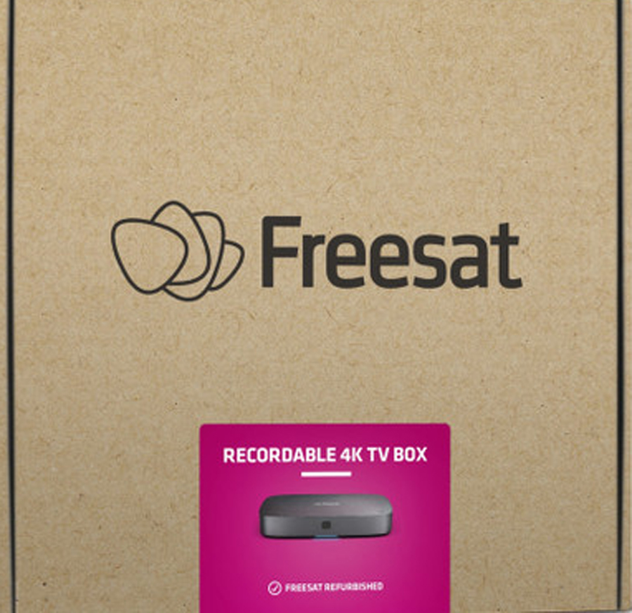 CERTIFIED REFURBISHED FREESAT 4K TV Recorder – 500GB – UK and EU DELIVERY