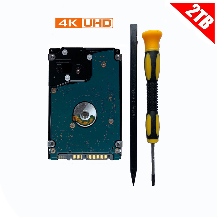 NEW 2TB 2.5" HARD DRIVE FOR ARRIS FREESAT 4K BOX (DIY-INSTALL) With Tools FREE NEXT DAY Delivery