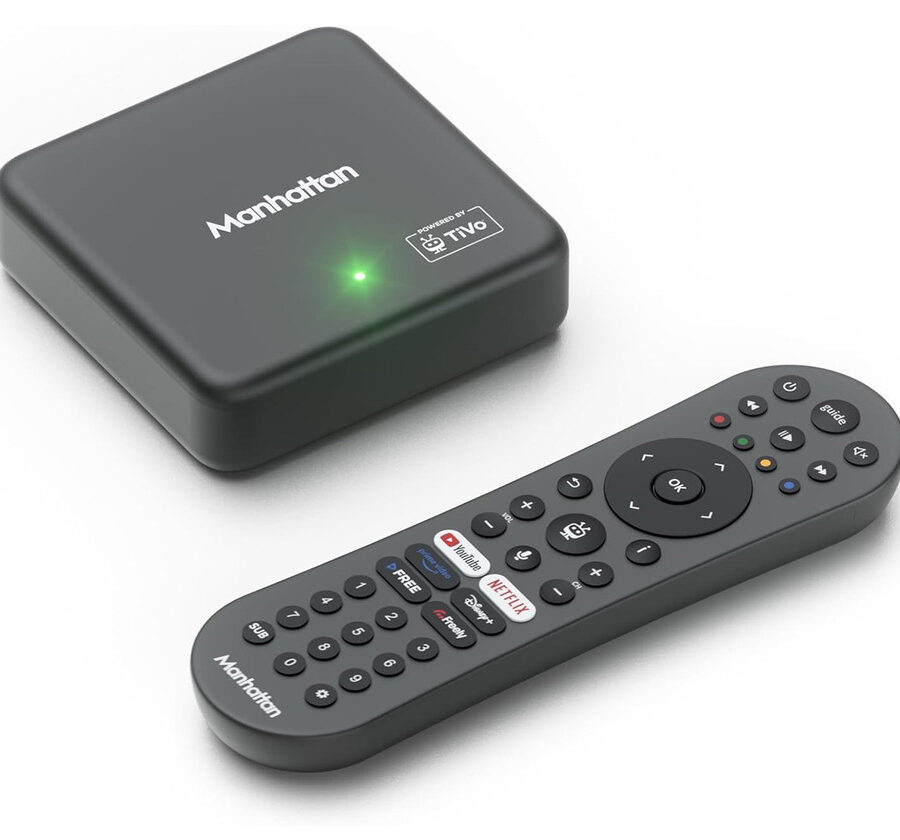 Manhattan Aero 4K Streamer with Freely TV