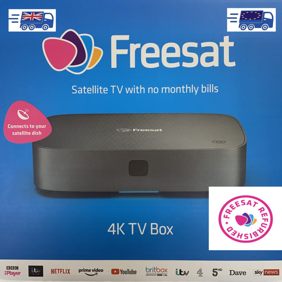 CERTIFIED REFURBISHED FREESAT 4K TV (Non Recorder) – FREE UK DELIVERY